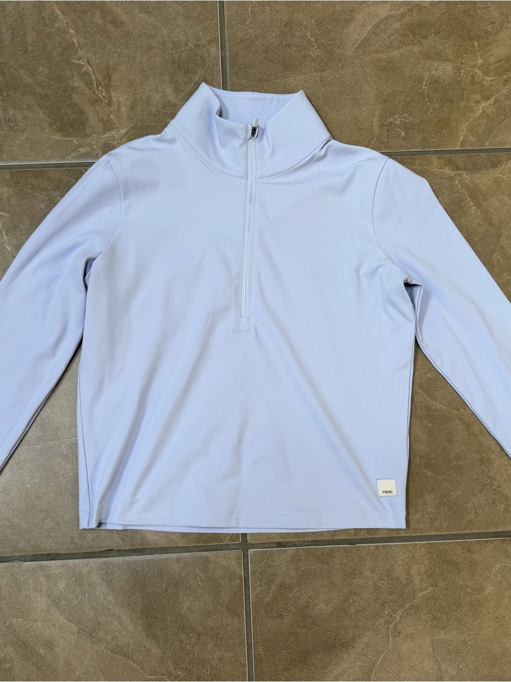 Vuori Lavender Half-Zip Pullover